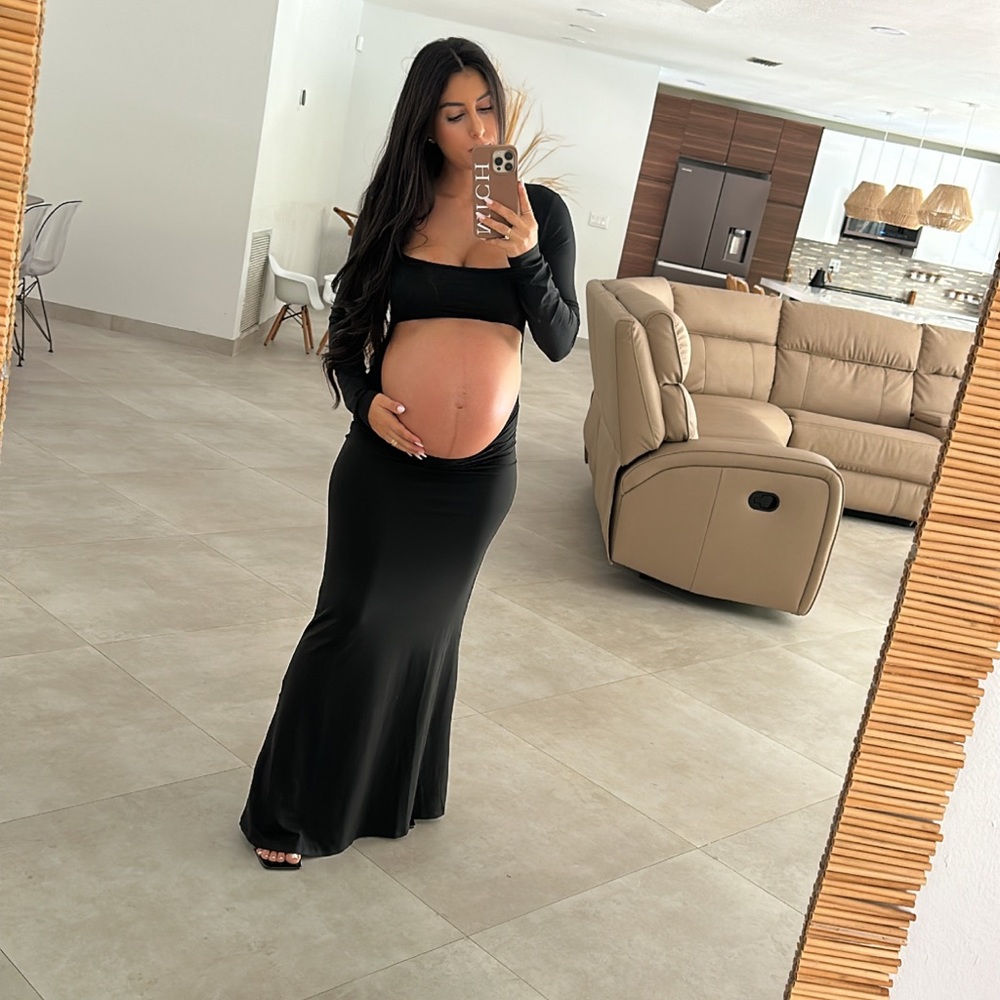 Kylie Jenner inspired maxi dress